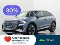 Usado Audi Q4 Sportback e-tron S-Line 219 kW (299 CV) 2023 Azul SUV