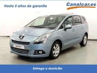 Usado Peugeot 5008 Active 112 CV (82 kW) 2012 Azul Monovolumen