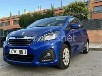 Usado Peugeot 108 Active 72 CV (52 kW) 2020 Azul Berlina