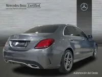 Usado Mercedes C220 AMG line 196 CV (144 kW) 2020 Gris Berlina
