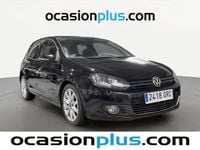 Usado VW Golf VI Sportline 105 CV (77 kW) 2009 Negro Utilitario