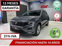 Usado VW T-Roc Advance 110 CV (80 kW) 2021 Gris SUV