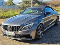 Usado Mercedes C63 AMG 476 CV (350 kW) 2016 Gris / plata Descapotable