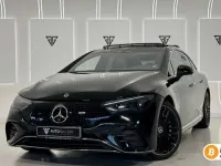 Usado Mercedes EQE500 300 kW (408 CV) 2023 Negro Berlina