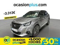 Usado Peugeot 2008 GT 130 CV (95 kW) 2021 Gris SUV