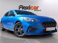 Brugt Ford Focus ST-Line 125 HK (91 kW) 2021 Blå Sedan