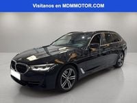 Usado BMW 520 190 CV (139 kW) 2022 Negro Familiar