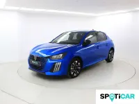 Usado Peugeot 208 Allure 101 CV (74 kW) 2024 Azul Utilitario