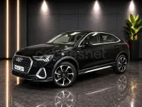 Usado Audi Q3 Sportback S-Line 150 CV (110 kW) 2020 Negro SUV