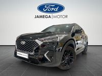 Usado Hyundai Tucson N Line 136 CV (100 kW) 2019 Negro SUV