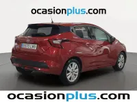 Usado Nissan Micra N-Connecta 100 CV (73 kW) 2021 Rojo Utilitario
