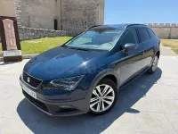 Usado Seat Leon 4Drive 150 CV (110 kW) 2018 Azul Familiar