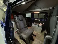Usado Ford Transit Custom Trend 131 CV (96 kW) 2017 Azul Familiar