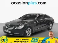 Usado Mercedes E220 Elegance 170 CV (125 kW) 2012 Negro Coupe