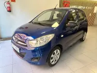 Usado Hyundai i10 Comfort 77 CV (56 kW) 2013 Azul Utilitario