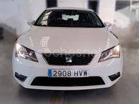 Usado Seat Leon Reference 105 CV (77 kW) 2014 Blanco Berlina