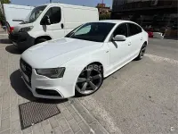 Usado Audi A5 Sportback S-Line 150 CV (110 kW) 2013 Blanco Utilitario