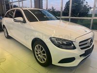 Usado Mercedes C220 170 CV (125 kW) 2016 Blanco Familiar