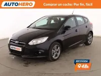 Usado Ford Focus 114 CV (83 kW) 2014 Negro Utilitario