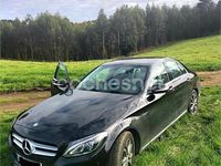 Usado Mercedes C220 AMG 170 CV (125 kW) 2015 Negro Berlina
