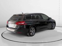 Usado Peugeot 308 Style 132 CV (97 kW) 2021 Negro Familiar