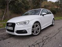 Usado Audi A3 S-Line 150 CV (110 kW) 2015 Blanco Berlina