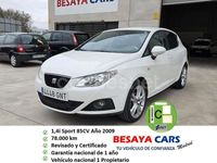 Usado Seat Ibiza Sport 86 CV (63 kW) 2009 Blanco Berlina