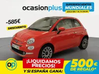 Usado Fiat 500 Lounge 69 CV (50 kW) 2018 Rojo Utilitario