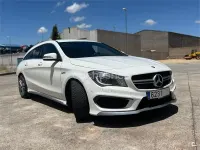 Usado Mercedes CLA45 AMG Shooting Brake AMG 360 CV (264 kW) 2015 Blanco Familiar