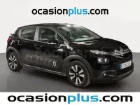Usado Citroën C3 Feel 99 CV (72 kW) 2017 Negro Berlina