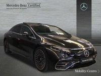 Usado Mercedes EQS450+ AMG line 264 kW (360 CV) 2023 Verde olivo mate Berlina