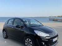 Usado Citroën C3 PureTech 68 CV (50 kW) 2015 Negro Berlina