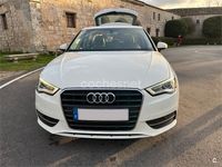 Usado Audi A3 Attraction 110 CV (80 kW) 2014 Blanco Berlina