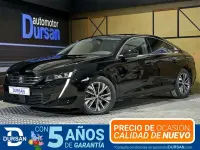 Usado Peugeot 508 Allure 130 CV (95 kW) 2021 Negro Berlina
