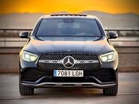 Usado Mercedes GLC300 245 CV (180 kW) 2020 Negro Coupe