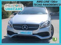 Usado Mercedes A200 Elegance 140 CV (102 kW) 2016 Gris Utilitario