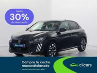 Usado Peugeot 208 Allure 102 CV (75 kW) 2025 Negro Utilitario