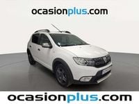 Usado Dacia Sandero Stepway 90 CV (66 kW) 2017 Blanco Utilitario