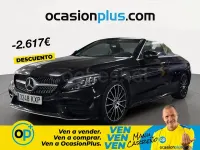Usado Mercedes C220 194 CV (142 kW) 2019 Negro Descapotable