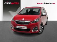 Usado Peugeot 108 Allure 72 CV (52 kW) 2021 Rojo Berlina