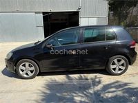 Usado VW Golf VI Highline 122 CV (89 kW) 2009 Negro Utilitario