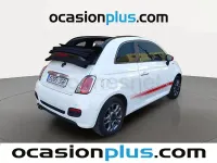 Usado Fiat 500C S 69 CV (50 kW) 2015 Blanco Descapotable