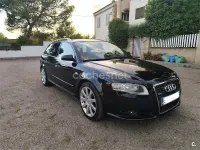 Usado Audi A4 S-Line 170 CV (125 kW) 2007 Negro Familiar