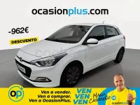 Usado Hyundai i20 84 CV (61 kW) 2018 Blanco Berlina