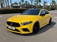 Usado Mercedes A35 AMG 306 CV (225 kW) 2019 Amarillo Berlina