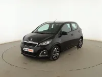 Usado Peugeot 108 Allure 70 CV (51 kW) 2016 Negro Berlina