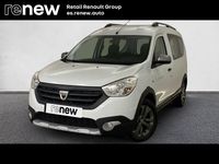 Usado Dacia Dokker Stepway 75 CV (55 kW) 2017 Blanco Monovolumen