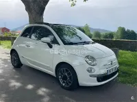 Usado Fiat 500 Sport 69 CV (50 kW) 2009 Blanco Descapotable