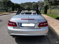 Usado Mercedes E250 Avantgarde 204 CV (150 kW) 2012 Gris / plata Descapotable