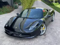 Usado Ferrari 458 570 CV (419 kW) 2010 Negro Coupe